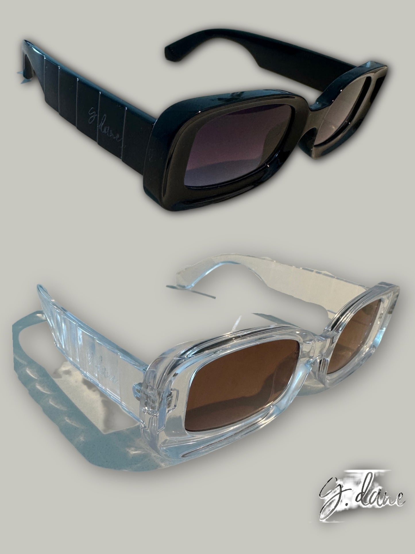 G. DANE Unisex Black Shades
