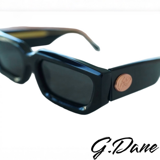 G. Dane Black & Rose Gold Sunglasses