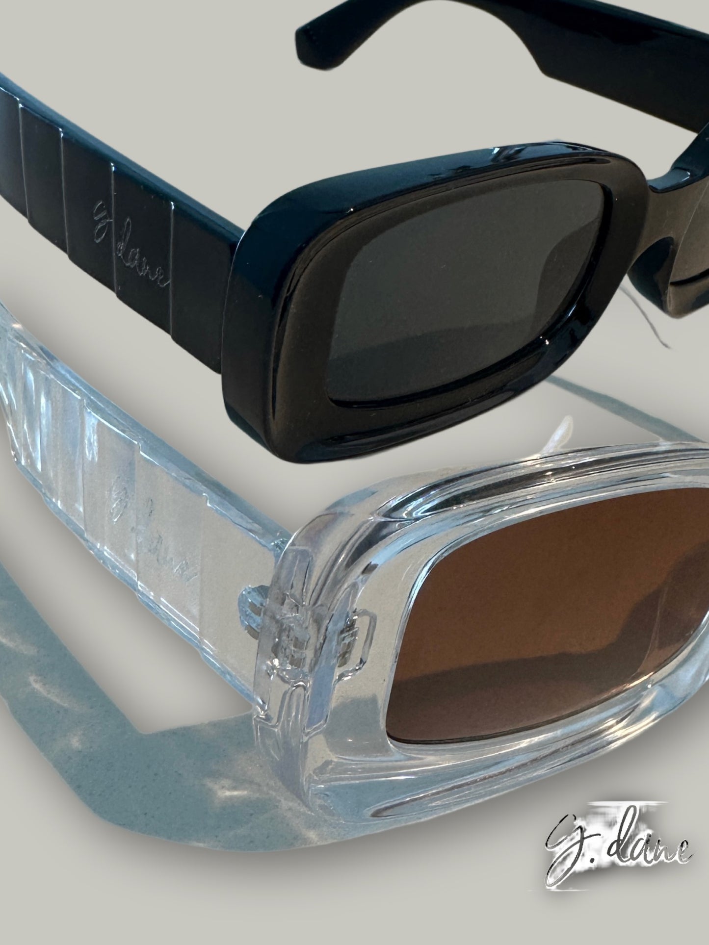 G. DANE Unisex Black Shades