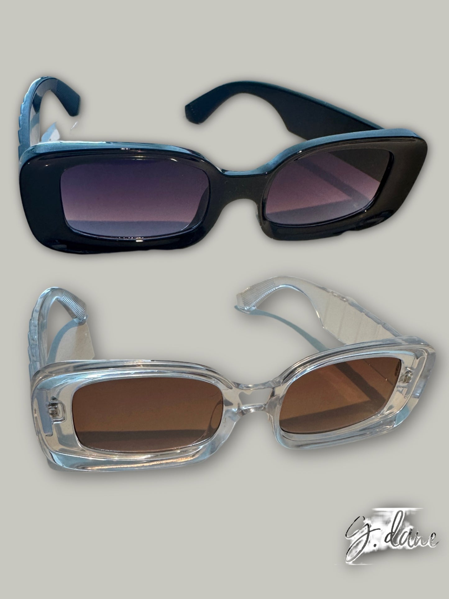 G. DANE Unisex Black Shades